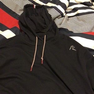 Rhoback , XL lightweight hoodie, black